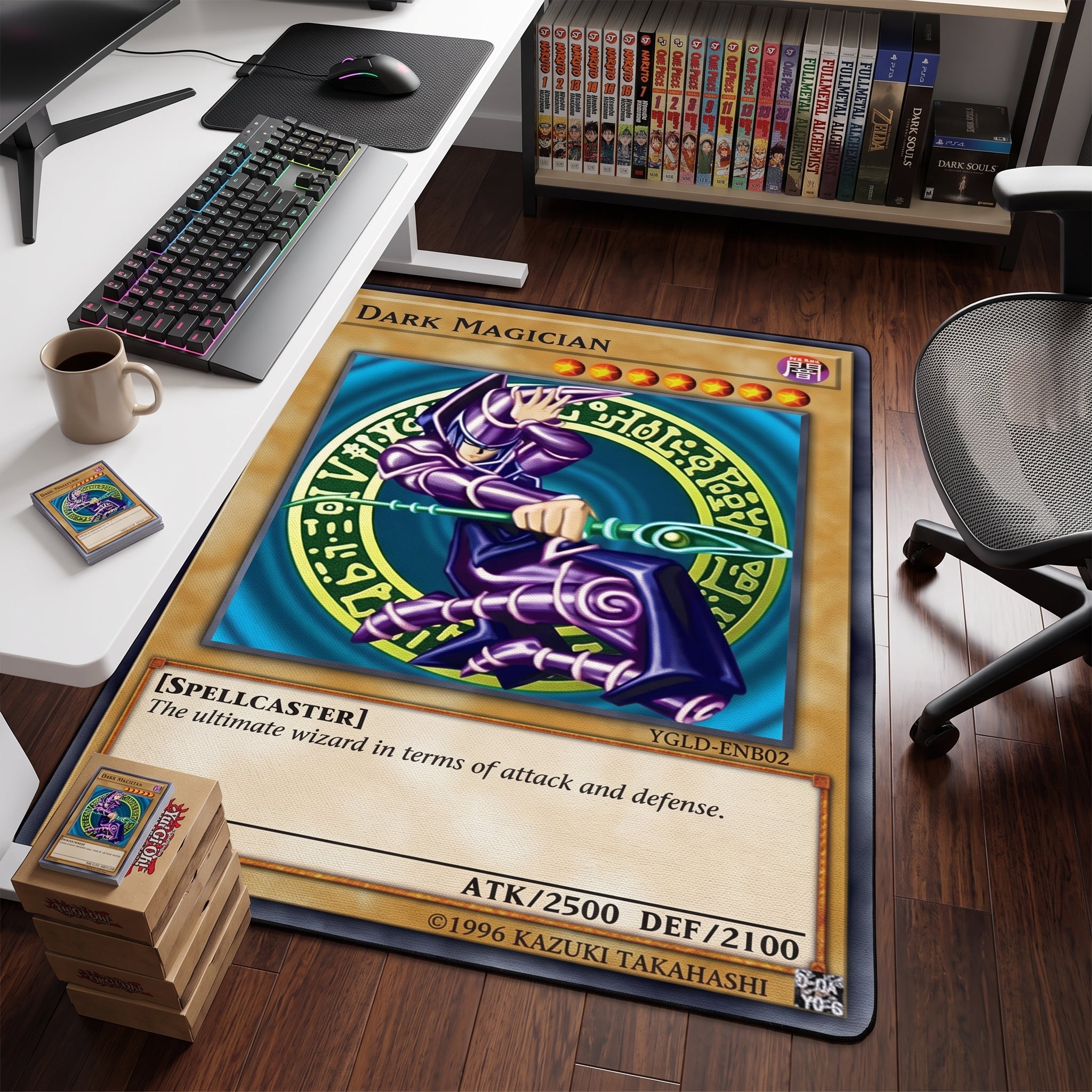 Alfombra Yu-Gi-Oh! | Mago Oscuro - Edición Premium