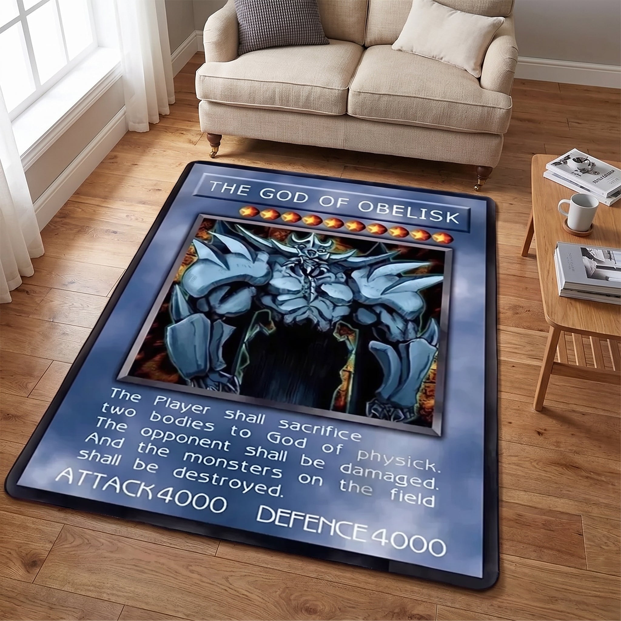 Alfombra Yu-Gi-Oh! | Obelisk the Tormentor - Edición Premium