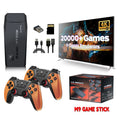 Upgraded M8 Video Game Console 64G 20000 Games Retro handheld Game Console Wireless Controller Lite 4K Game Stick For Xmas Gifts