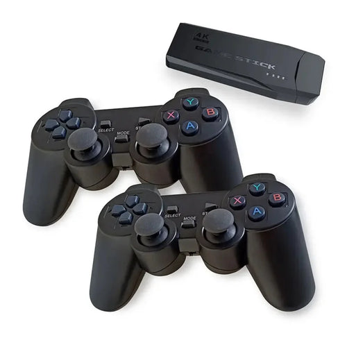 Wireless Retro Game Console M8 4K HDMI Video Game Stick 20000+ Games Plug and Play Nostalgic Game Box Portable for Home Outdoor