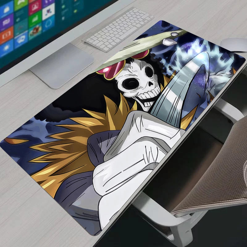 Mousepad XXL One Piece | Brook Platino - Edición Premium