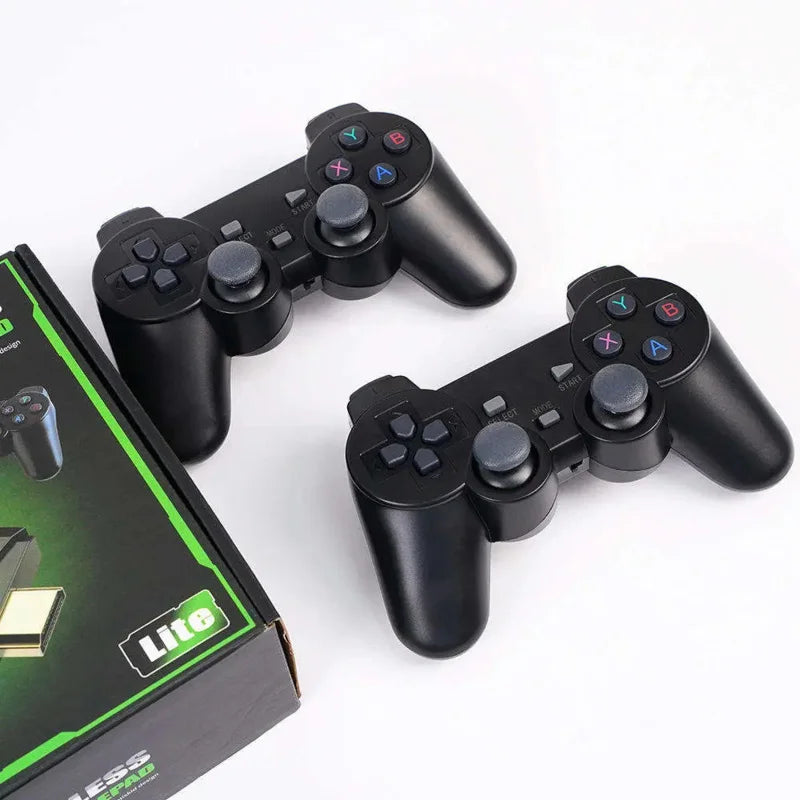 Wireless Retro Game Console M8 4K HDMI Video Game Stick 20000+ Games Plug and Play Nostalgic Game Box Portable for Home Outdoor